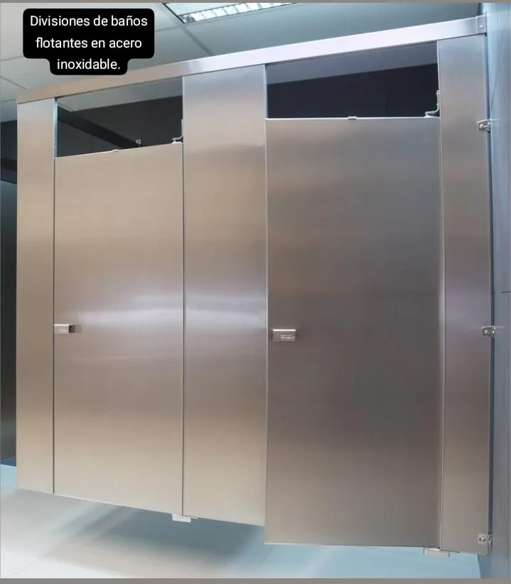 División Flotante Acero Inox — trabajo en hierro y acero de Metálicas M-M, Corozal, Sucre